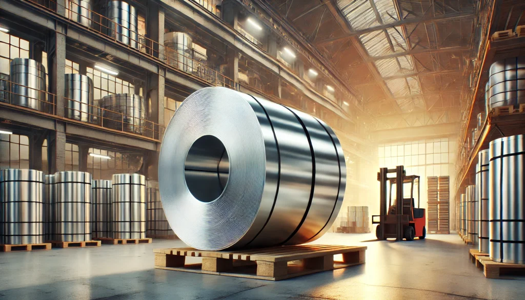 3105 aluminum coils in warehouse